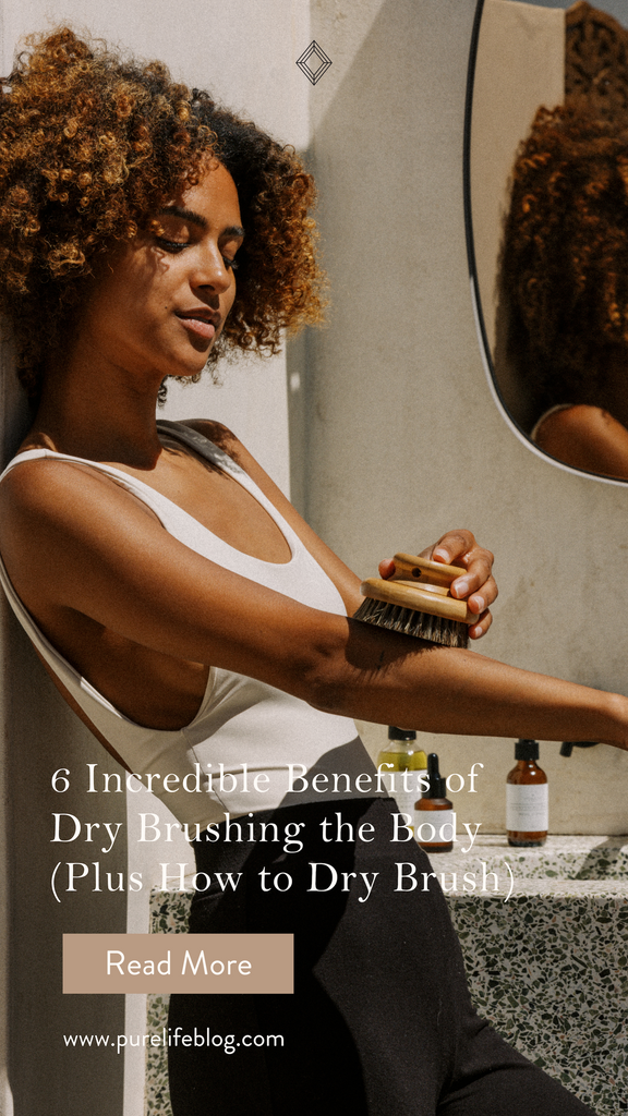  Dry brushing the body is the latest + greatest way to care for yourself – inside and out. This ancient practice boasts 6 benefits you don’t want to miss. | Primally Pure Skincare